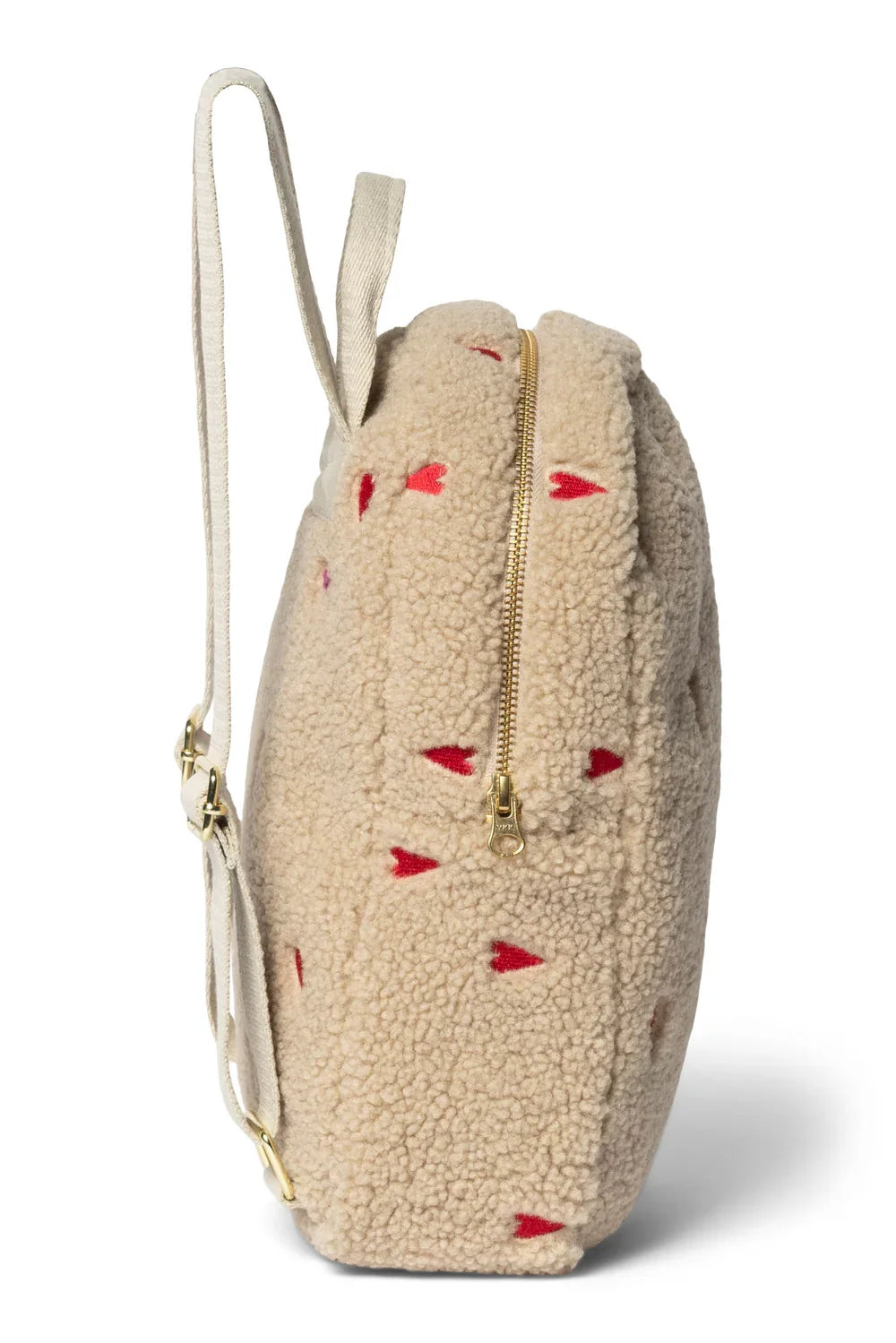 Ecru Hearts Teddy Mini Backpack
