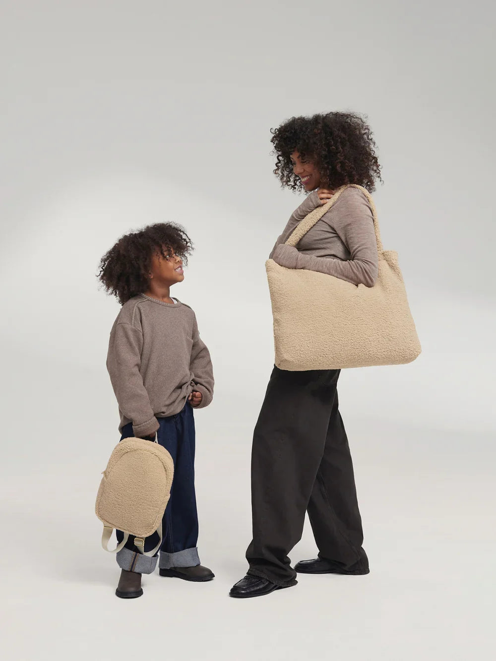 Ecru Teddy Mini Backpack