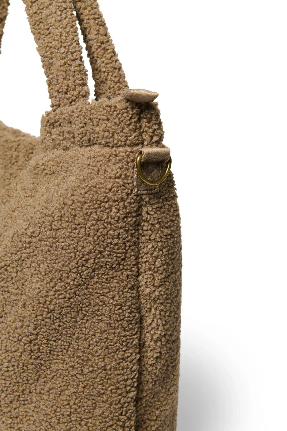 Brown Hearts Teddy Diaper Bag
