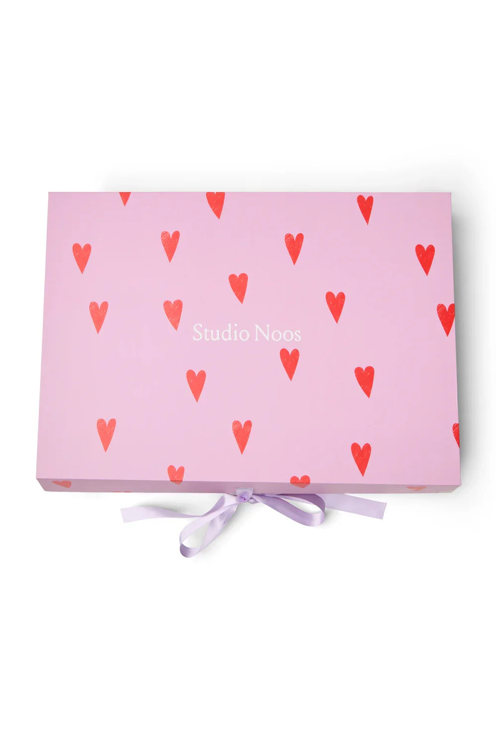 Beige Hearts Swaddle Gift Set