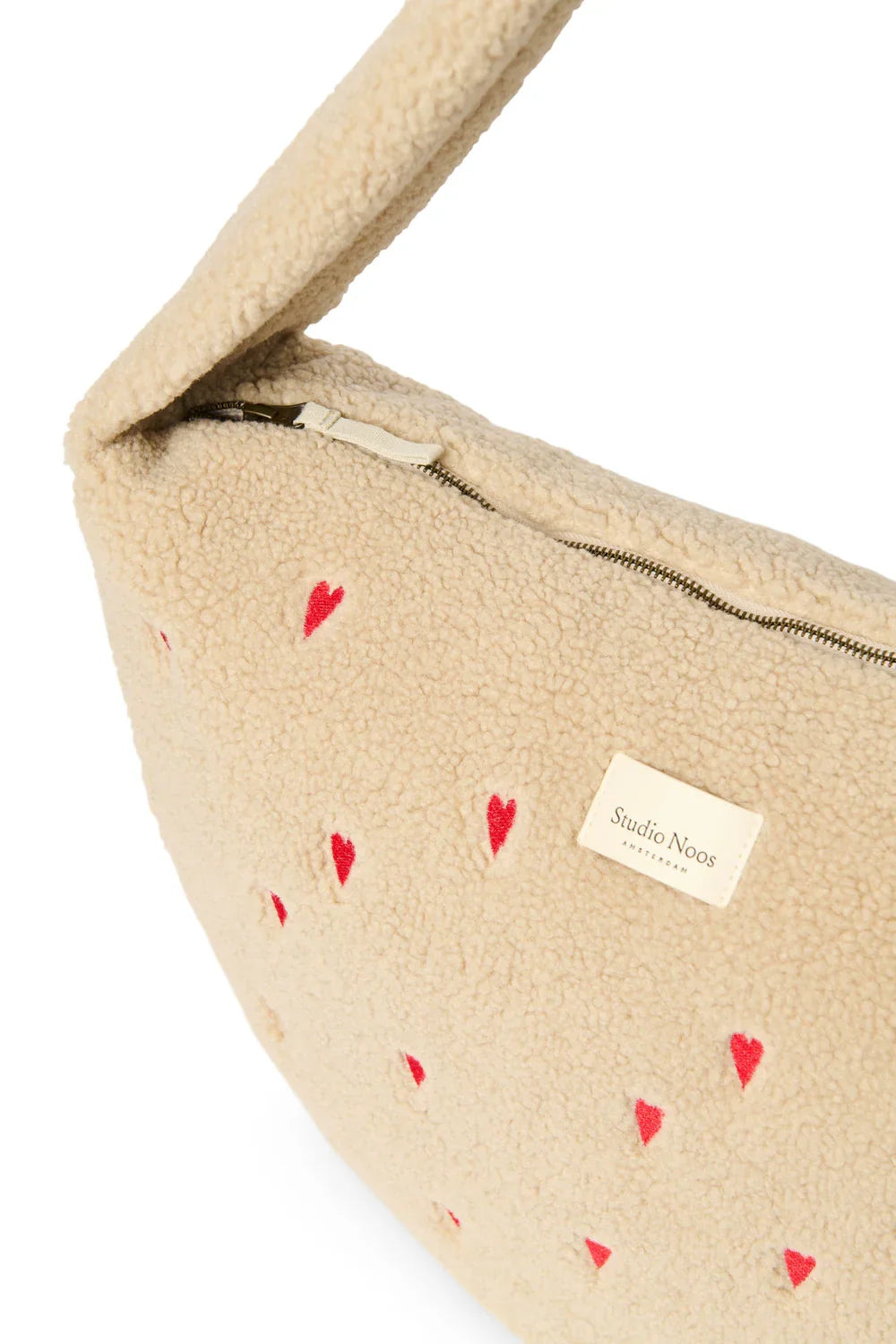 Ecru Teddy Cross Body Bag