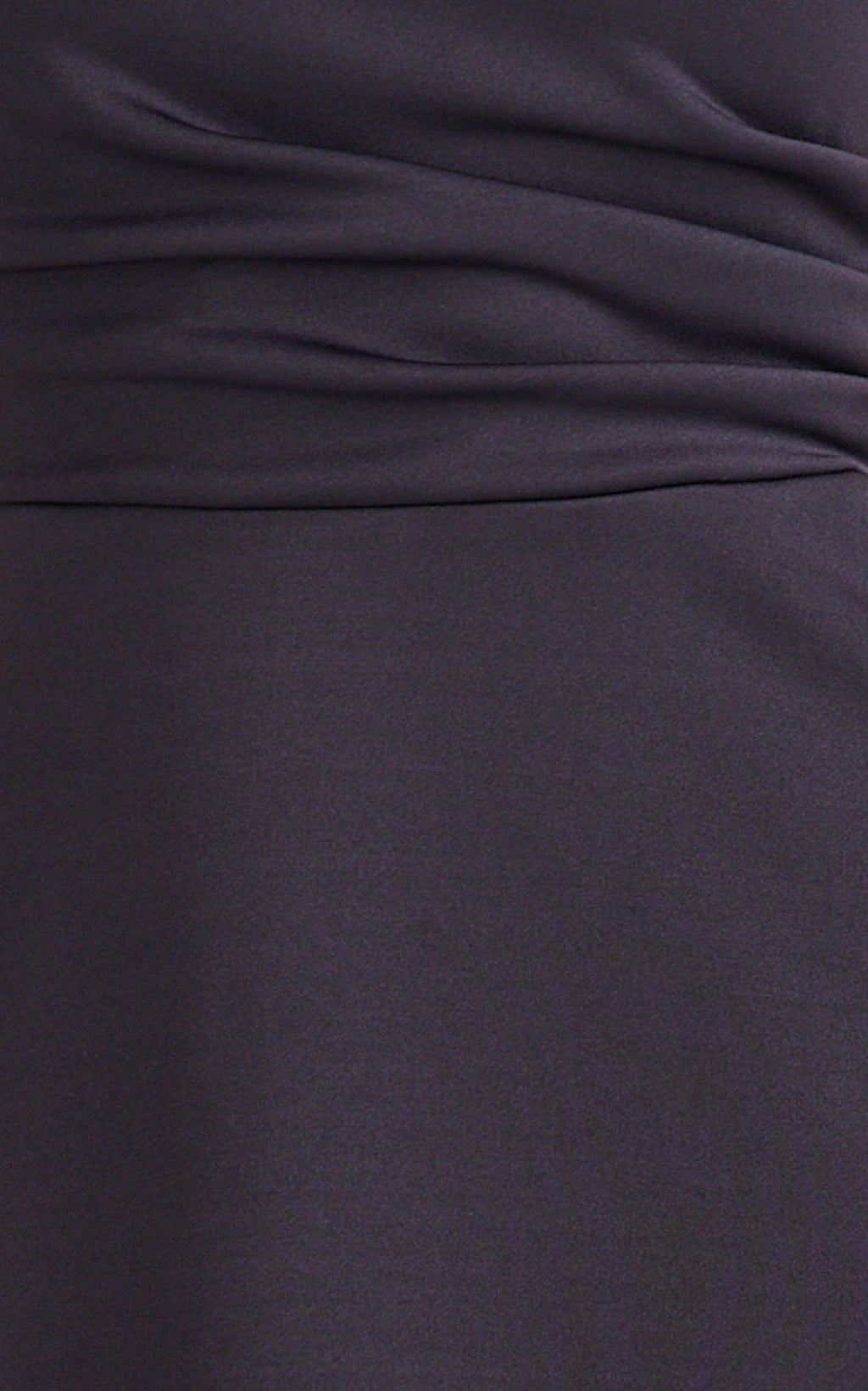 Macy Midi Dress - High Neck A Line Dress in Navy