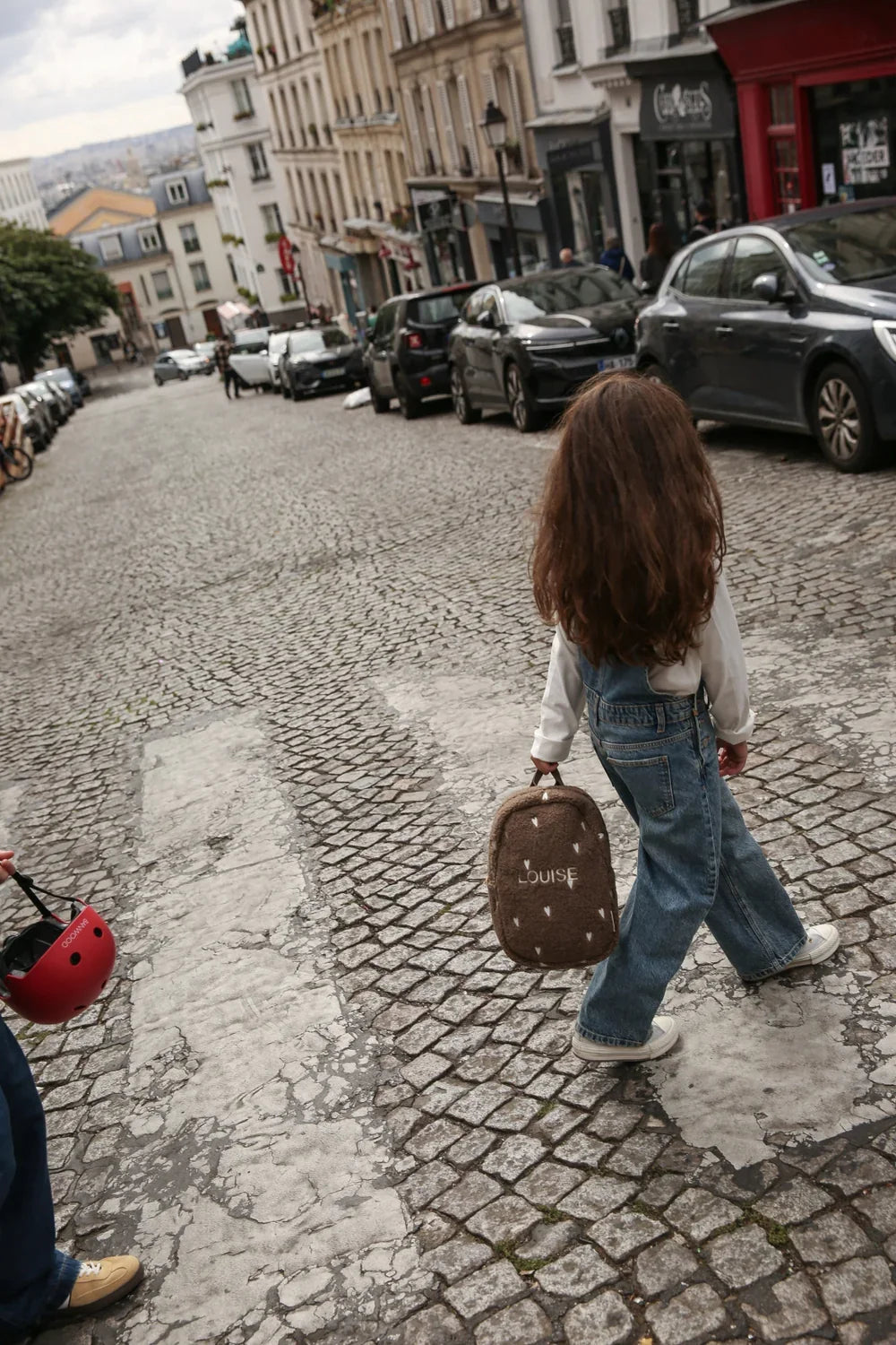 Brown Hearts Teddy Mini Backpack