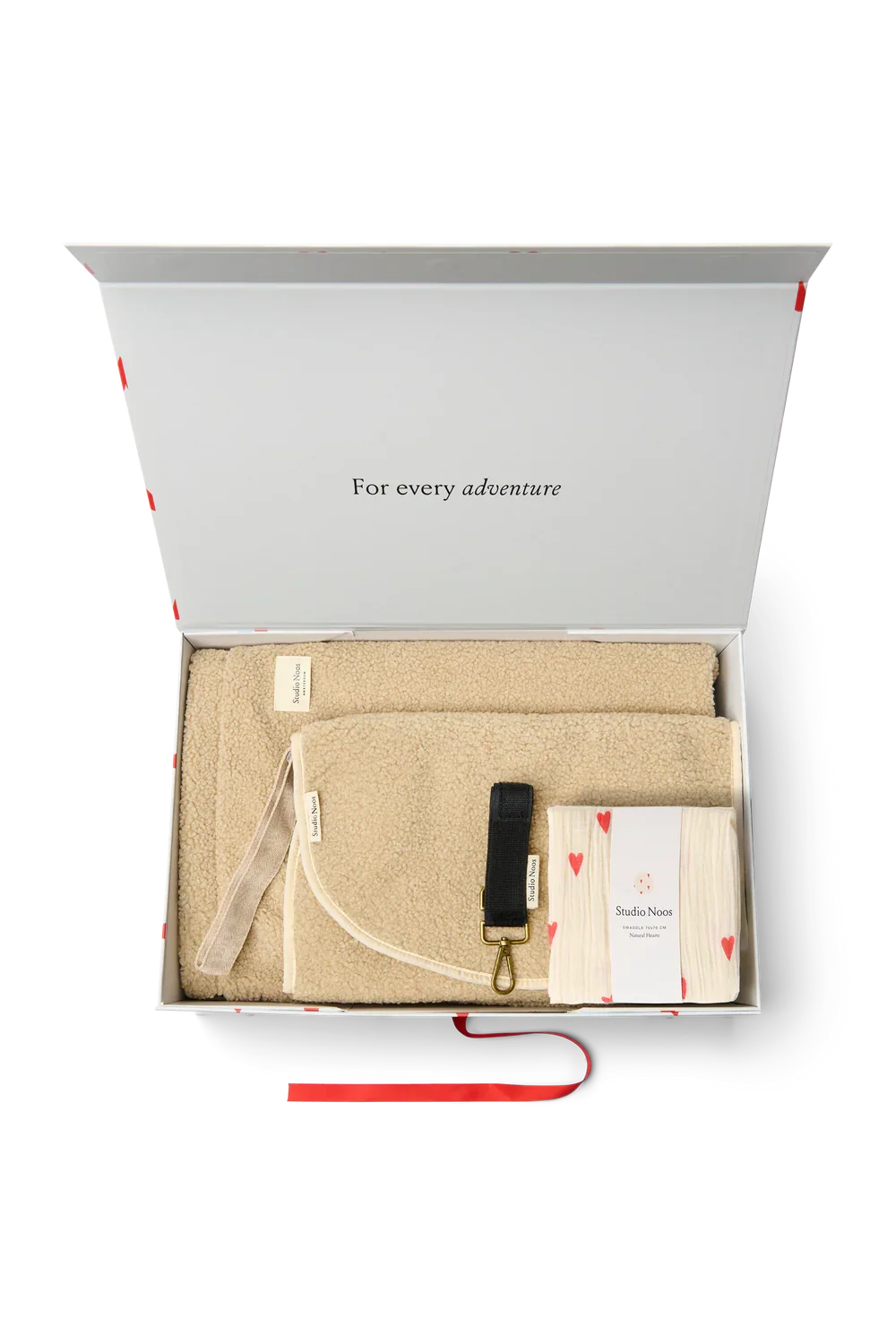 Ecru Teddy Parent On The Go Gift Set