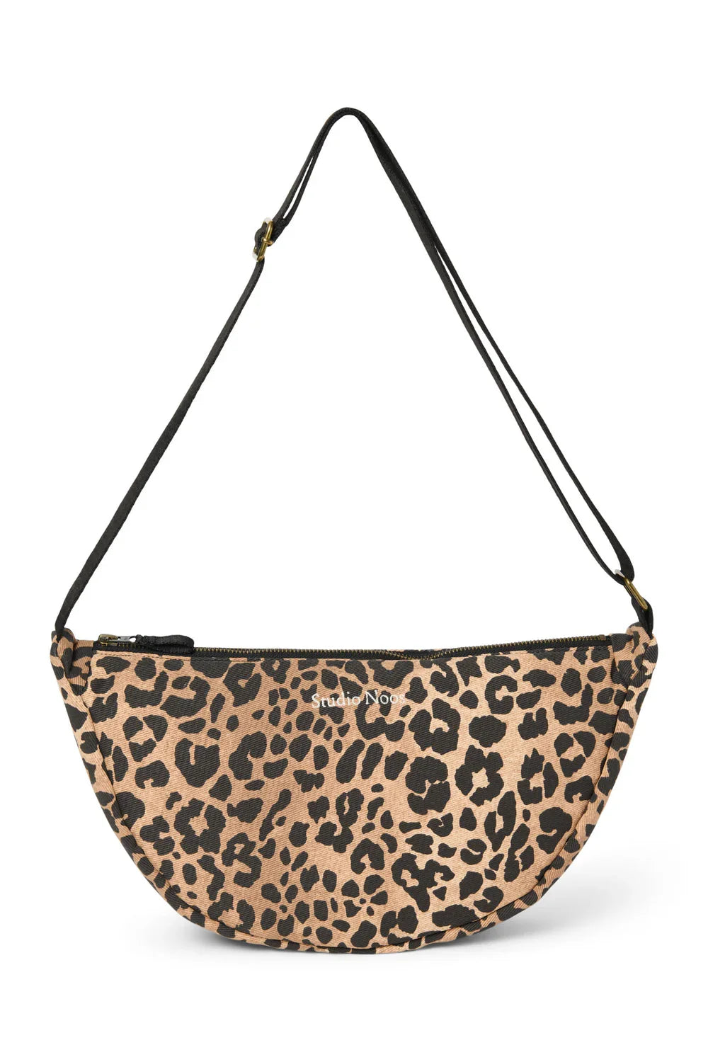 Brown Leopard Cotton Adult Fanny Pack