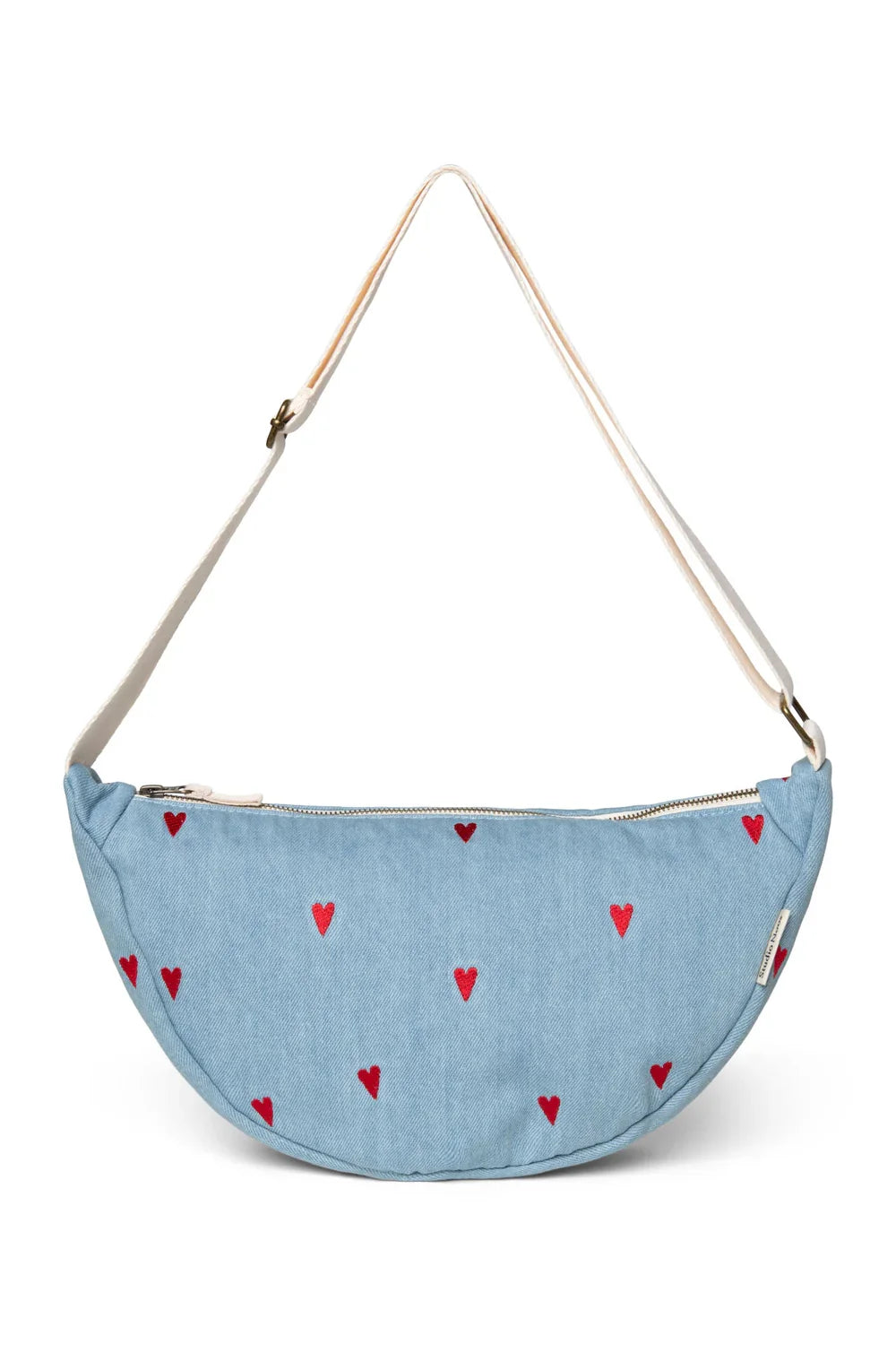 Grey Denim Adult Fanny Pack