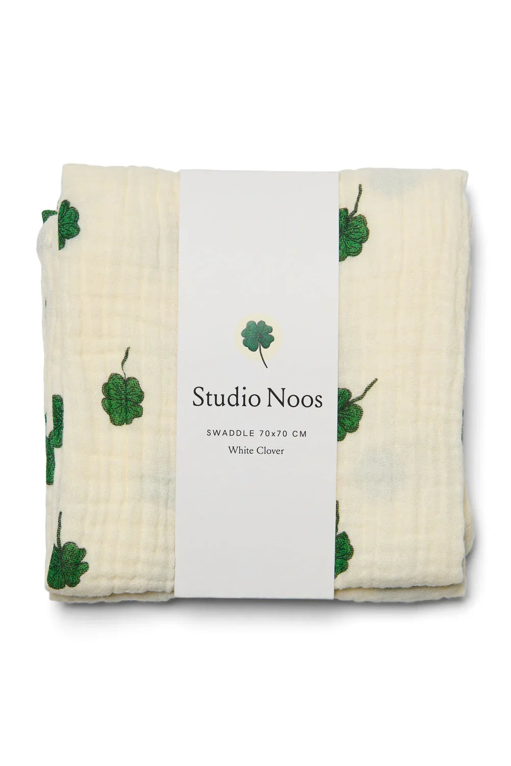White Clover Swaddle Print Medium