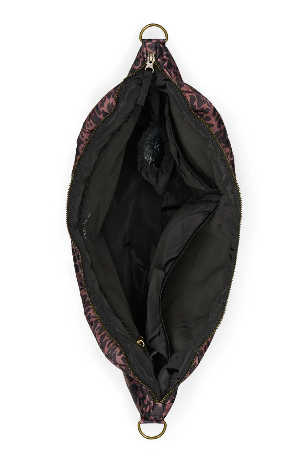 Rote Leopard Puffige Wickeltasche