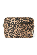 Brown Leopard Cotton Stroller Organizer