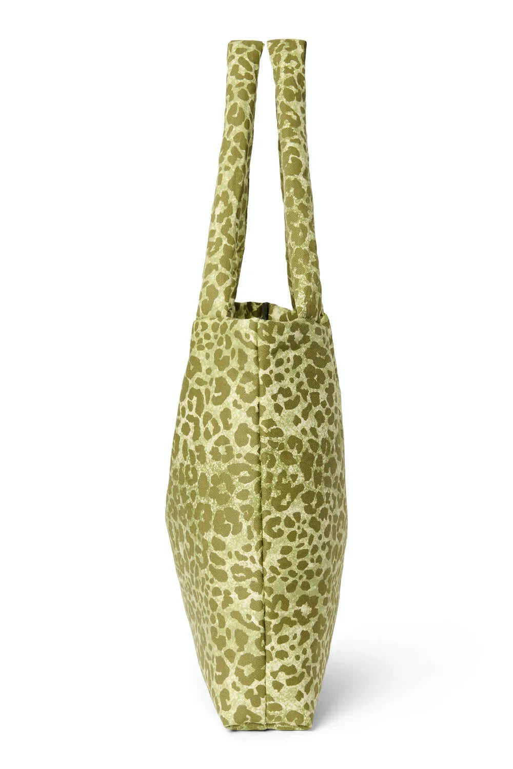 Brown Leopard Cotton Mom Bag