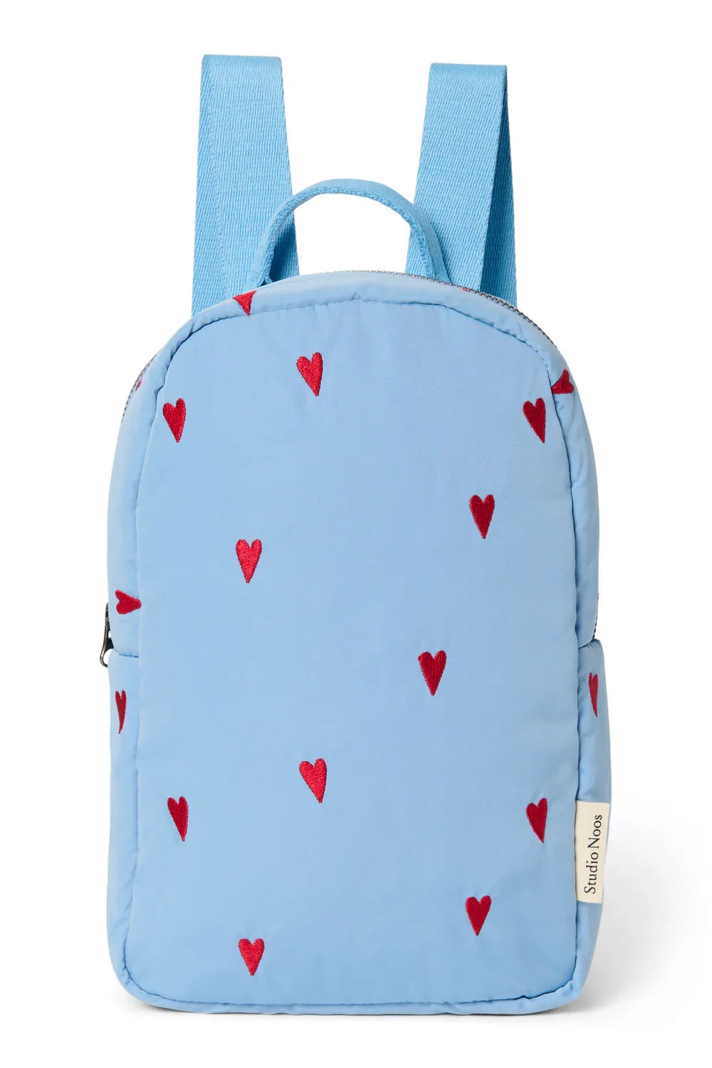 Purple Hearts Puffy Mini Backpack
