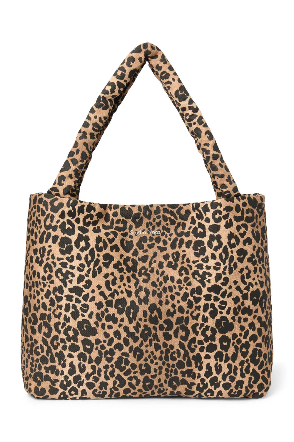 Green Leopard Cotton Mom Bag