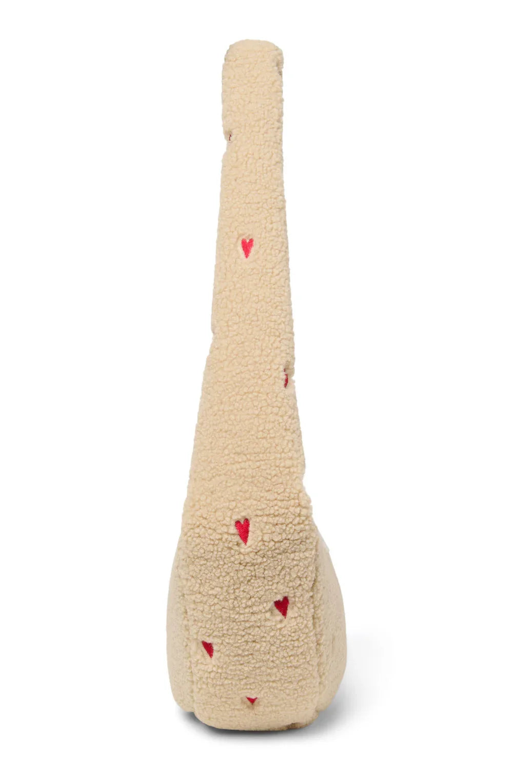 Braune Teddy-Mini-Umhängetasche