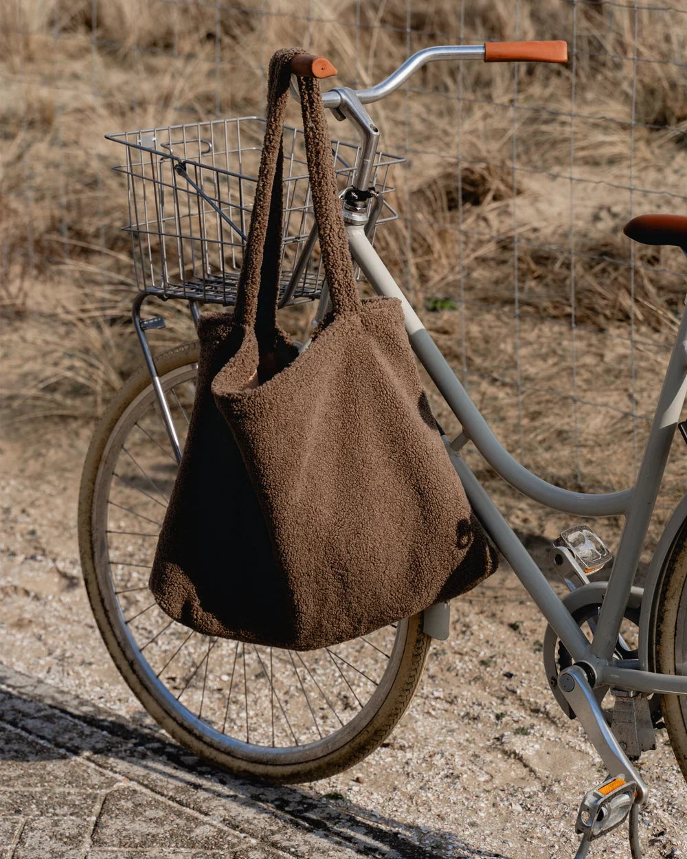 Brown Teddy Mom Bag