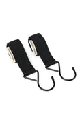 Black SN Stroller Strap Hooks