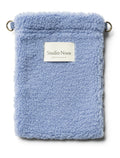 Hellblaue Teddy-Handtasche
