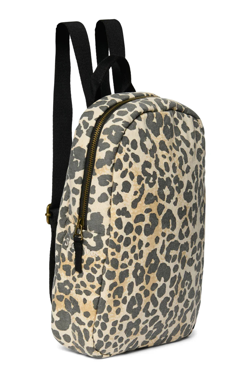 Hazel Leopard Soft Cotton Mini Backpack