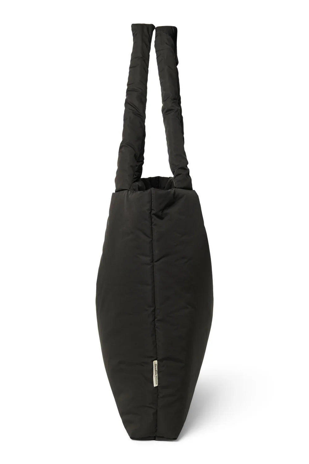 Brown Hearts Puffy Mom Bag