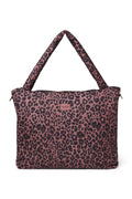 Rote Leopard Puffige Wickeltasche