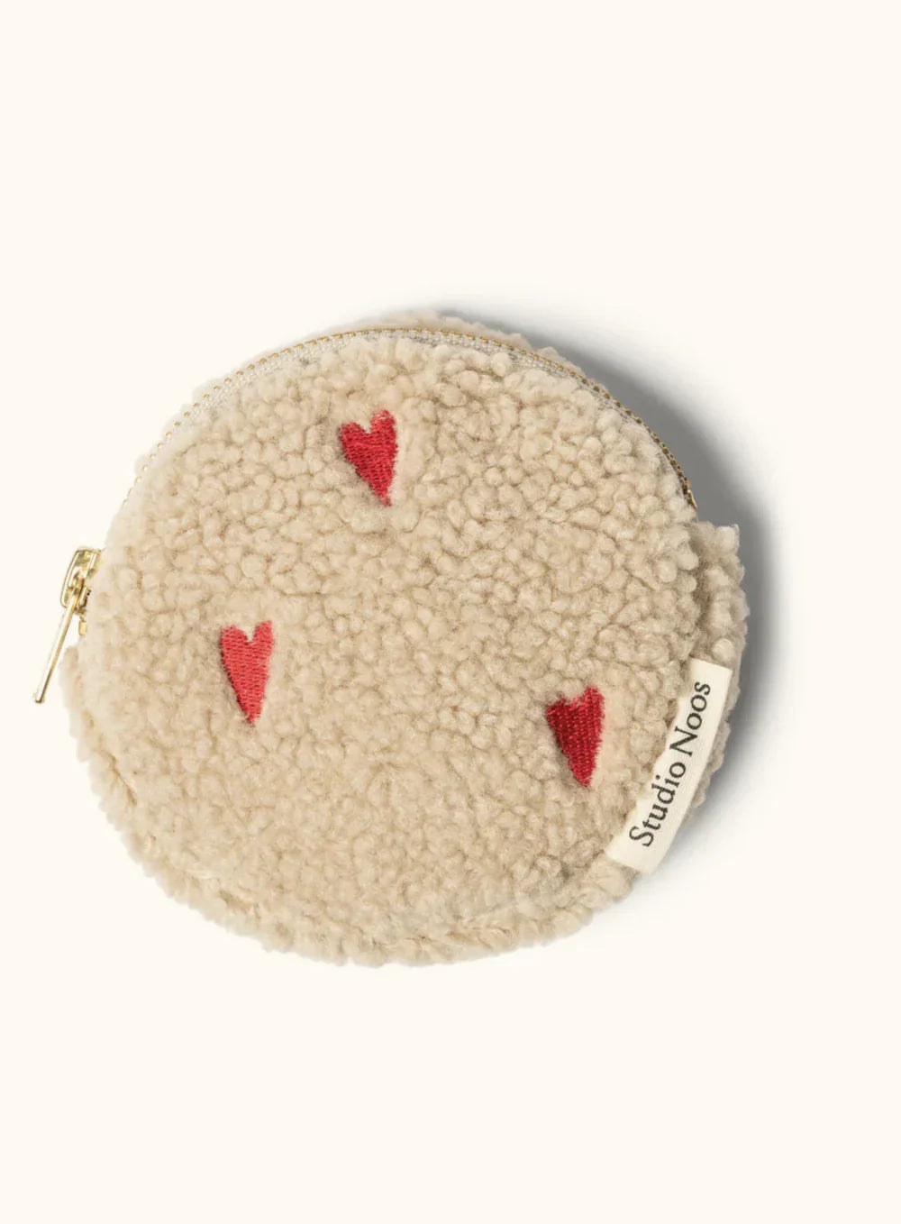Brown Hearts Teddy Wallet