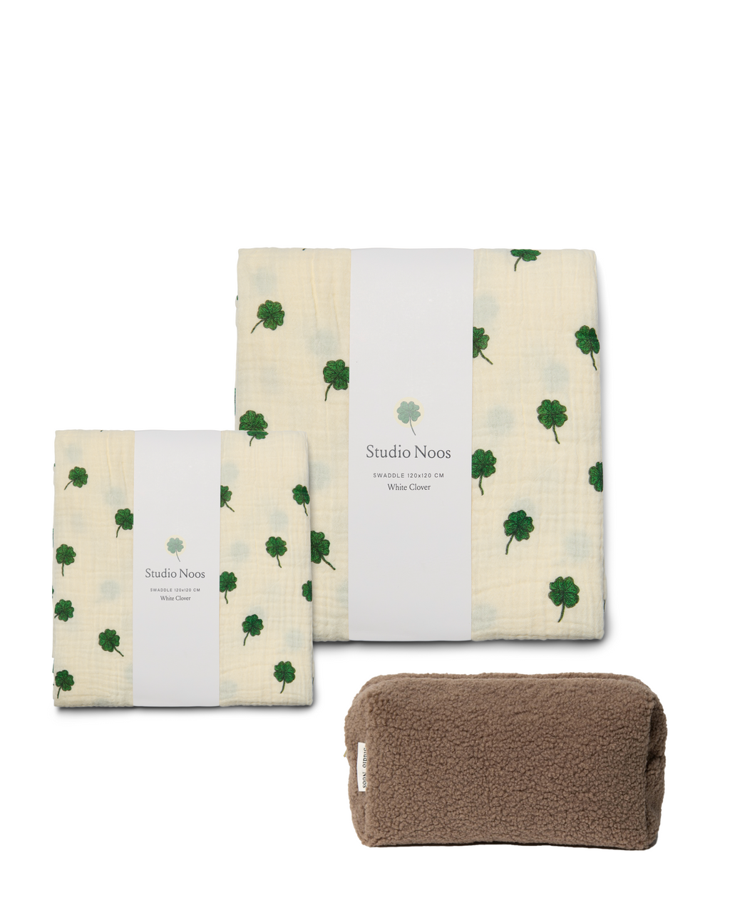 Geschenkset mit Baby-Grundausstattung | Braun