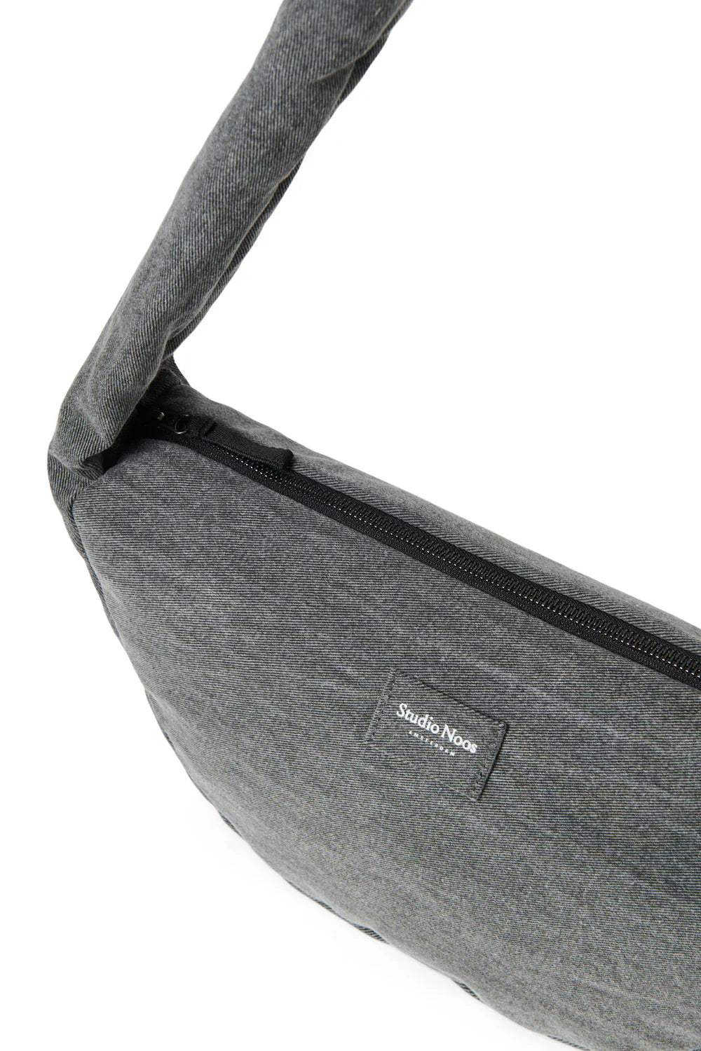 Grey Denim Mini Cross Body Bag