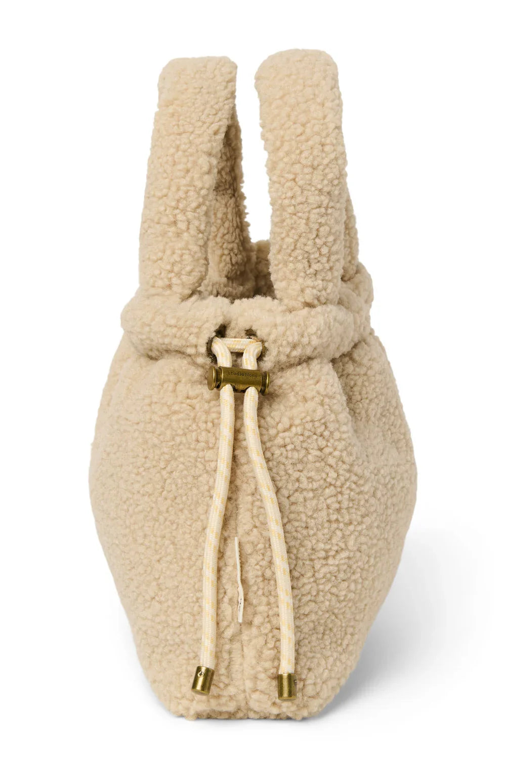 Ecru Teddy Mini Beuteltasche