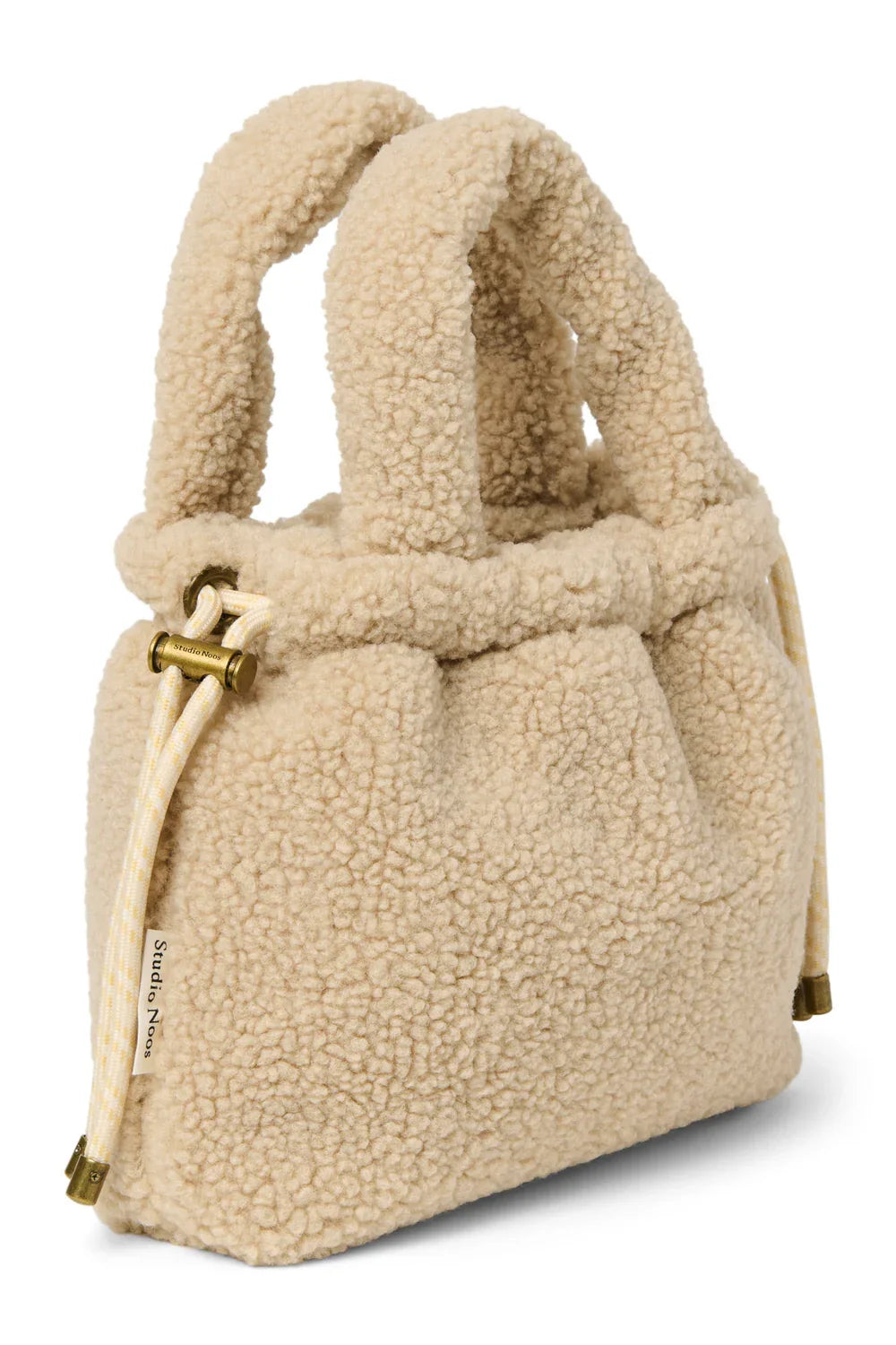 Ecru Teddy Mini Beuteltasche