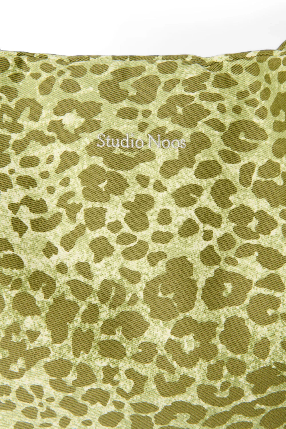 Brown Leopard Cotton Mom Bag