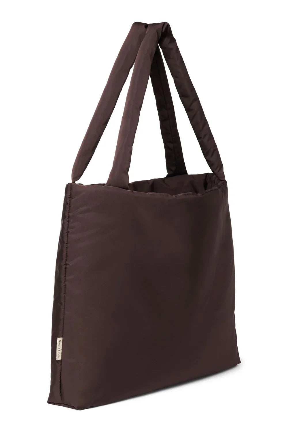 Brown Puffy Mom Bag