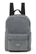 Grey Denim Midi Backpack