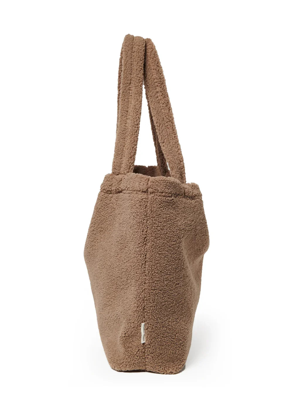 Ecru Hearts Teddy Mom Bag