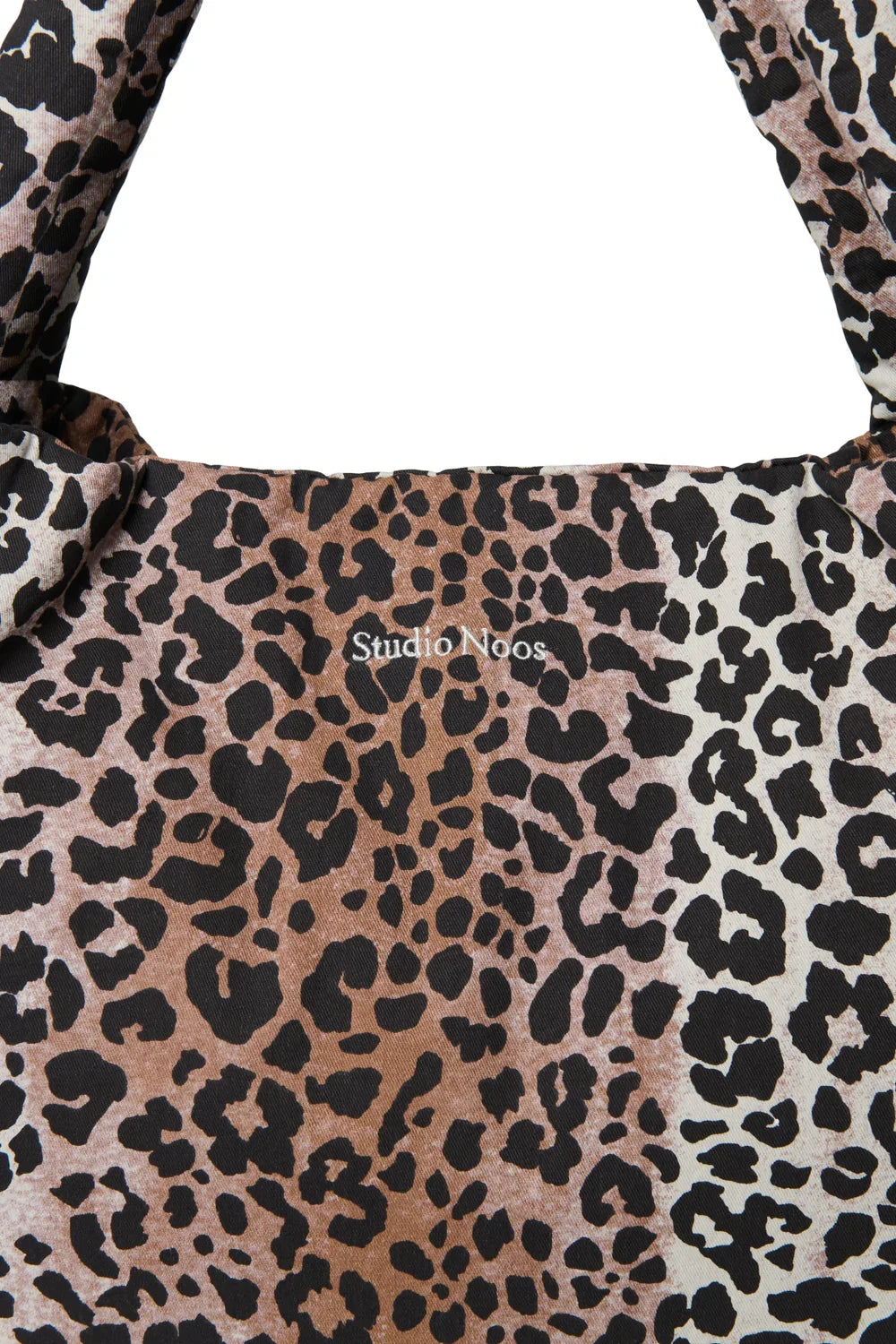 Hazel Leopard Soft Cotton Mom Bag