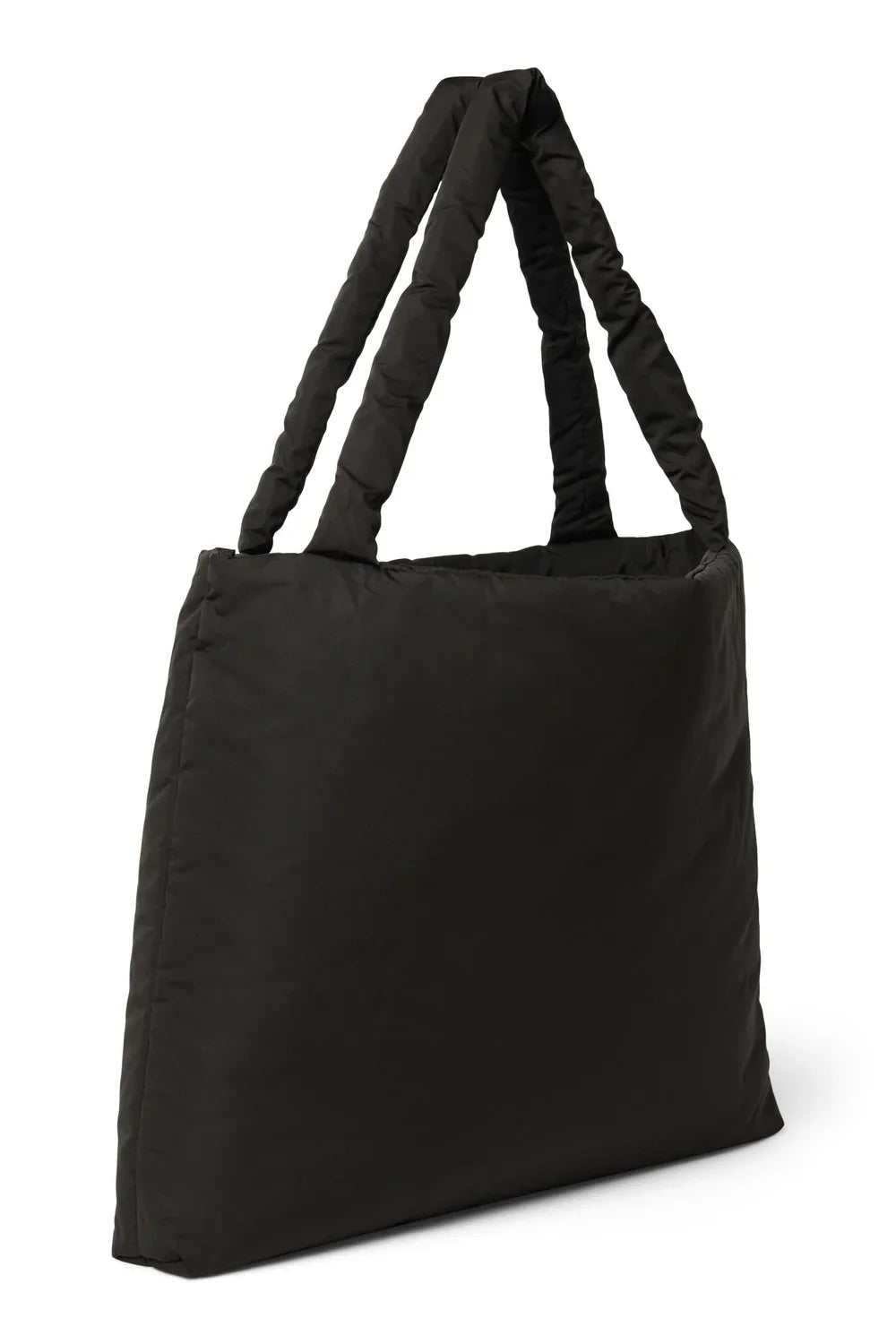 Black Puffy Mom Bag