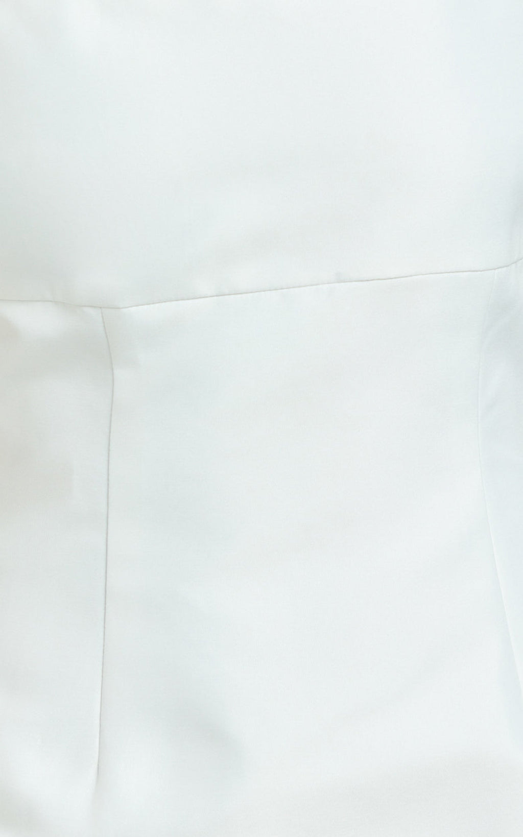 Alegra Mini Dress - Square Neck Fit And Flare Dress in Ivory