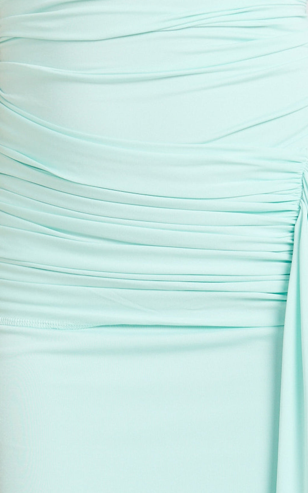 Dixie Maxi Dress - Plunge Halter Low Back Dress in Mint
