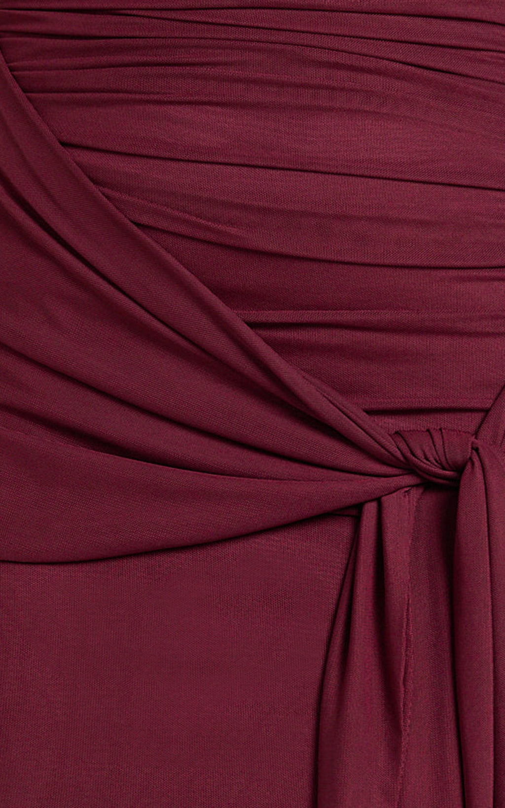 Nicolette Maxi Dress - Cape Sleeve Off Shoulder Dress in Wine