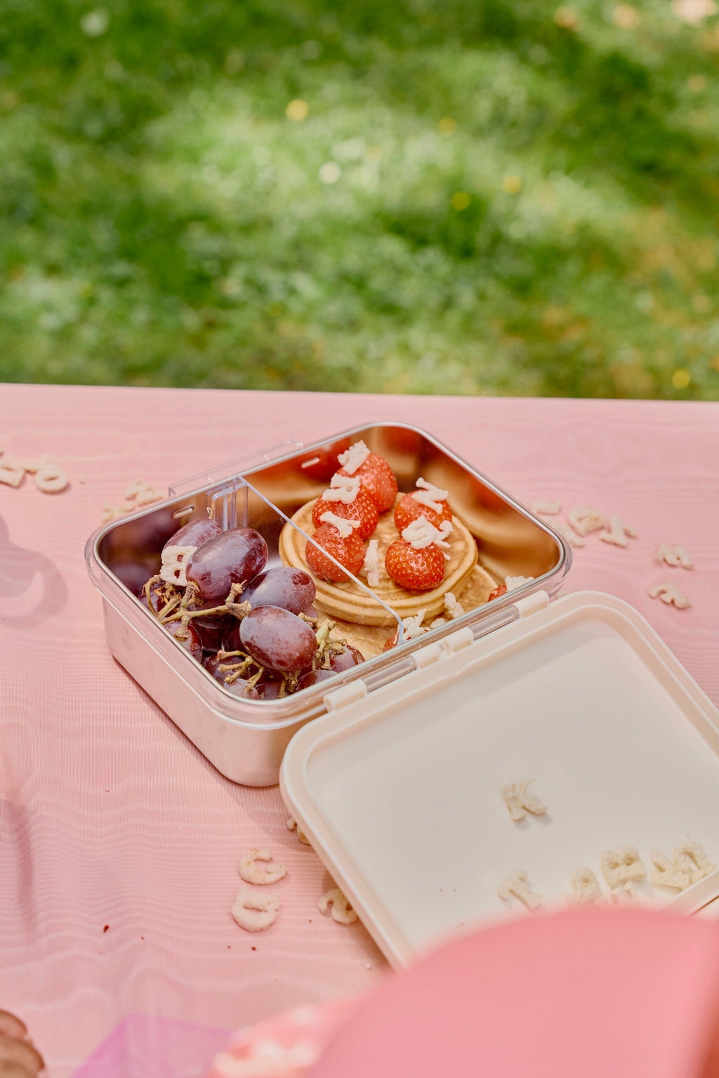 Edelstahl-Lunchbox | Alphabet