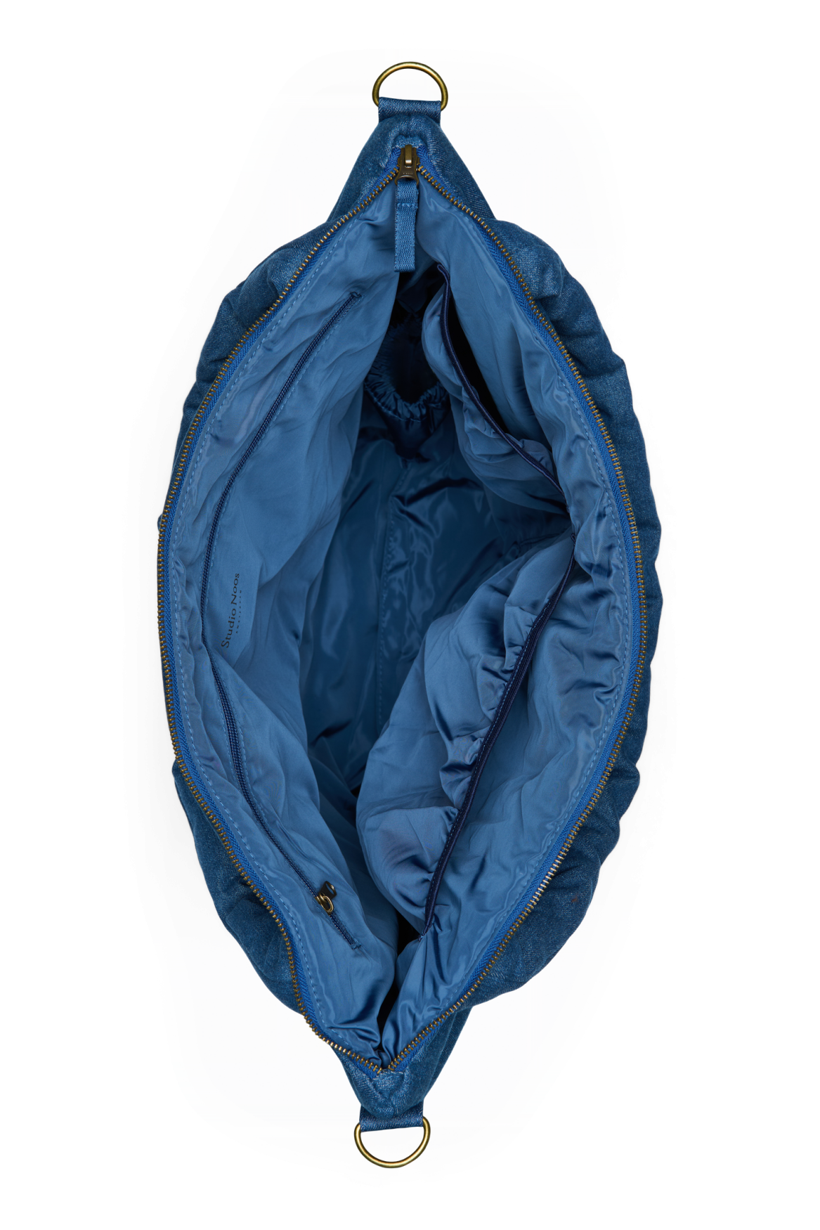 Denim-Wickeltasche | Dunkelblau