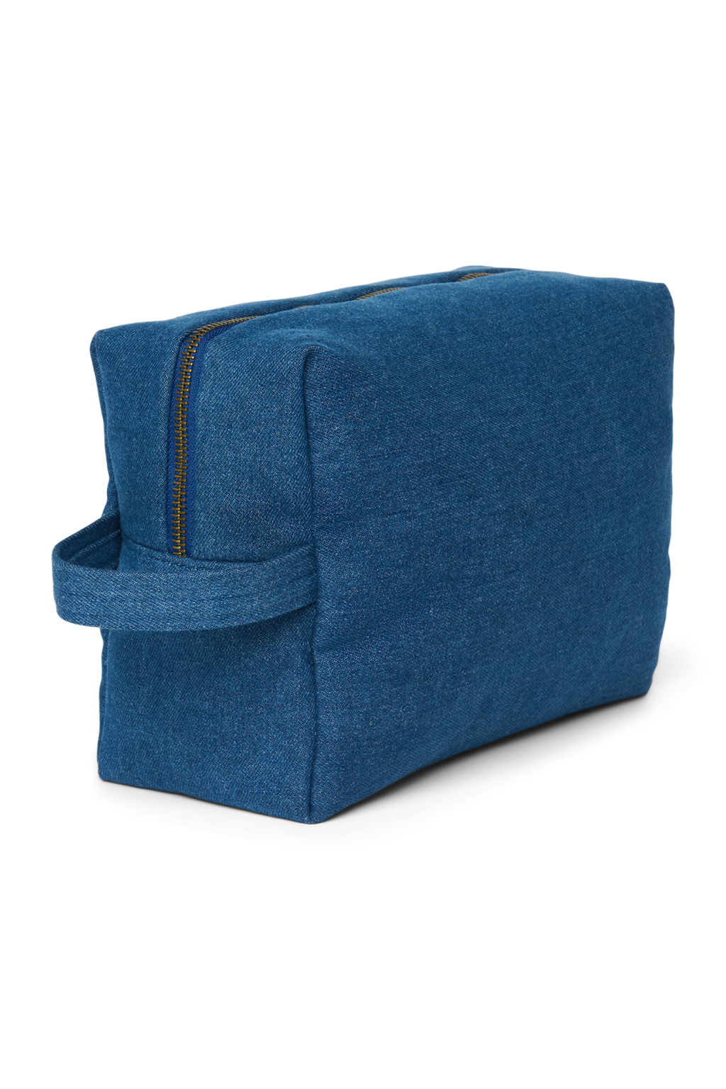 Denim-Kulturtasche | Dunkelblau