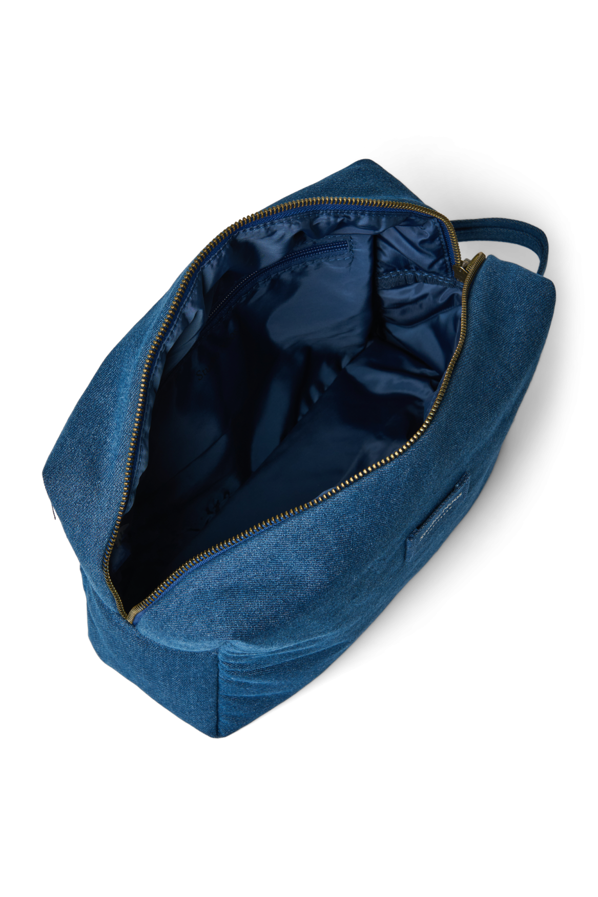 Denim-Kulturtasche | Dunkelblau