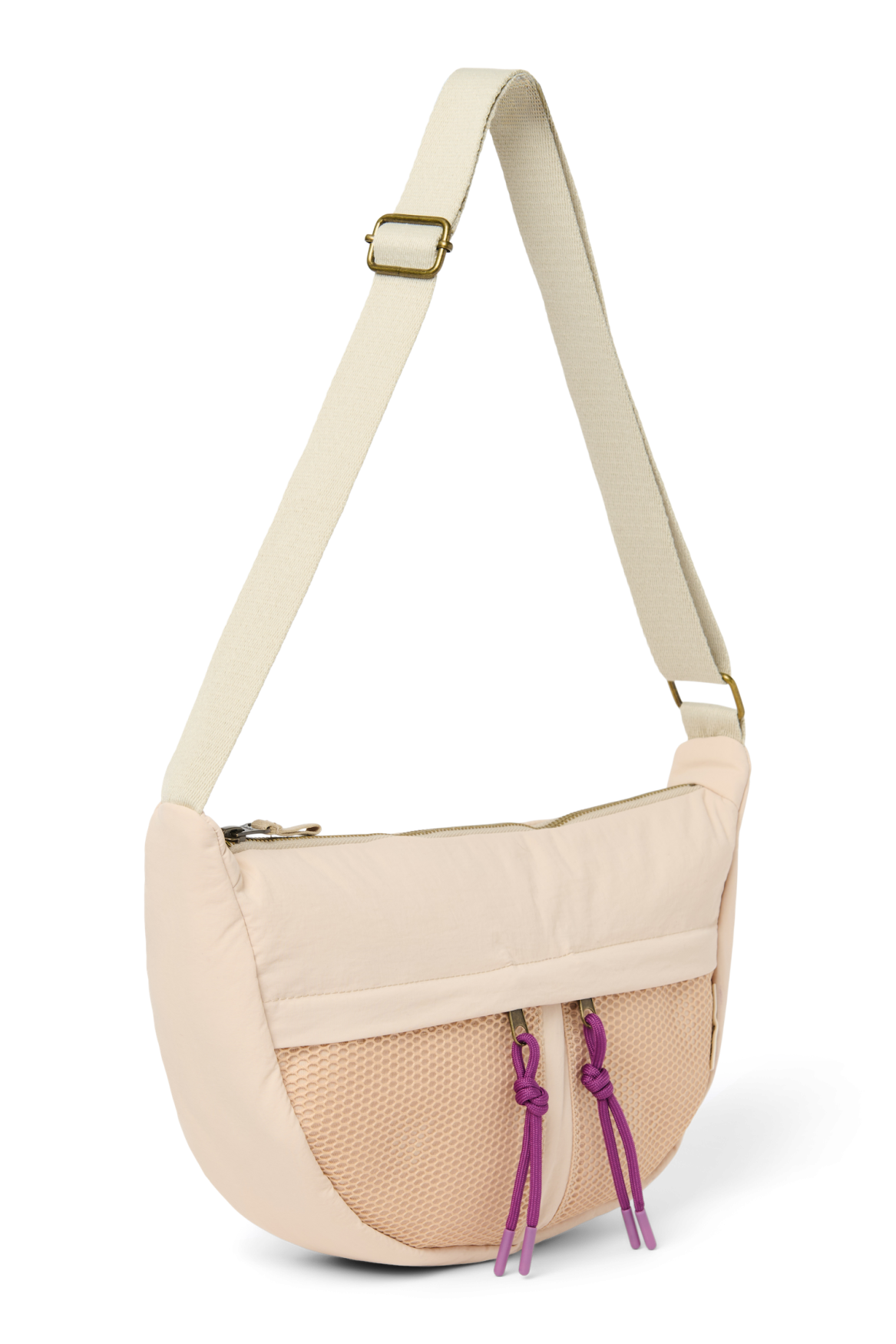 Patchwork Adult Fanny Pack | Oatmeal