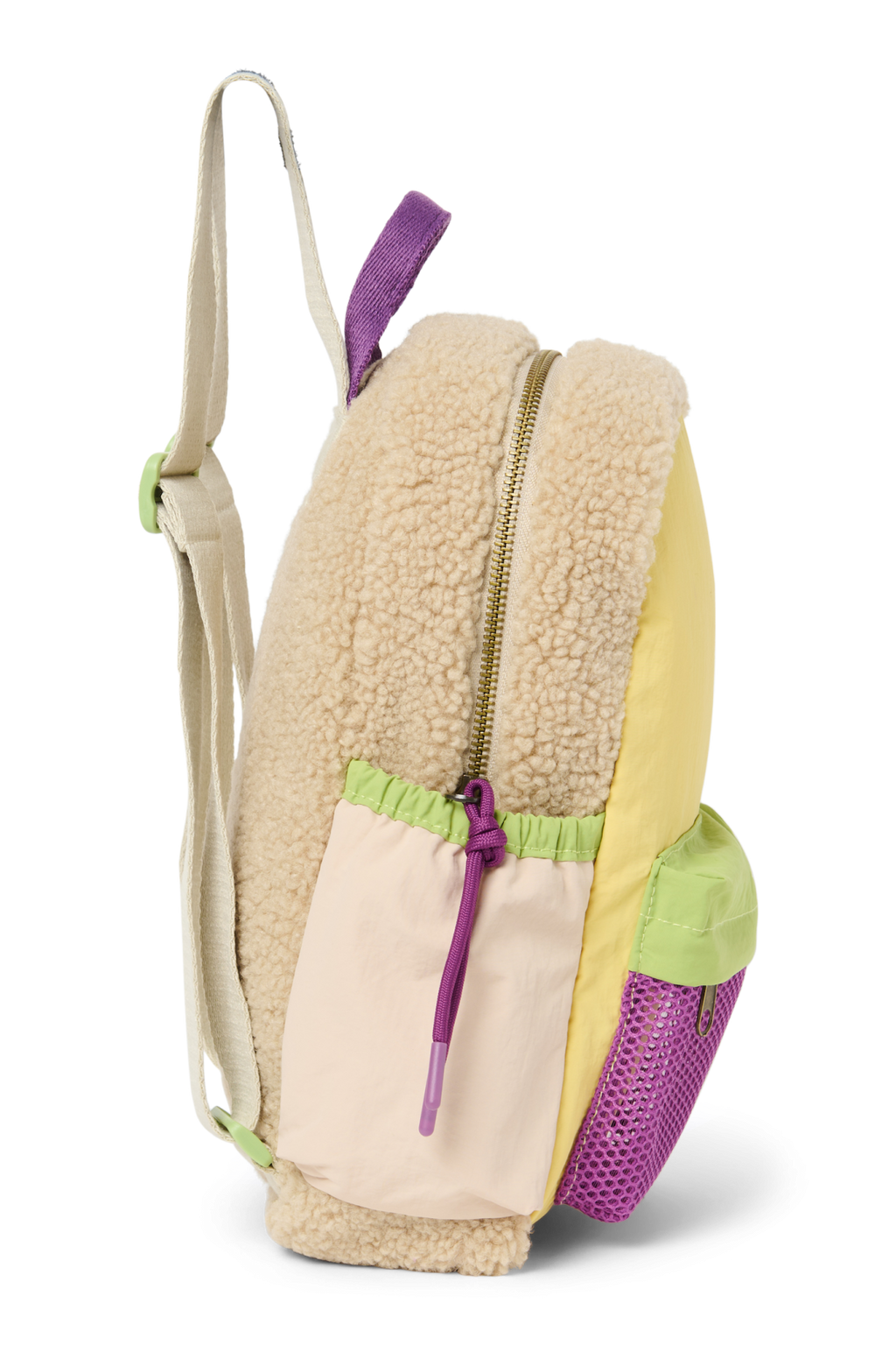 Patchwork-Mini-Rucksack | Buttergelb