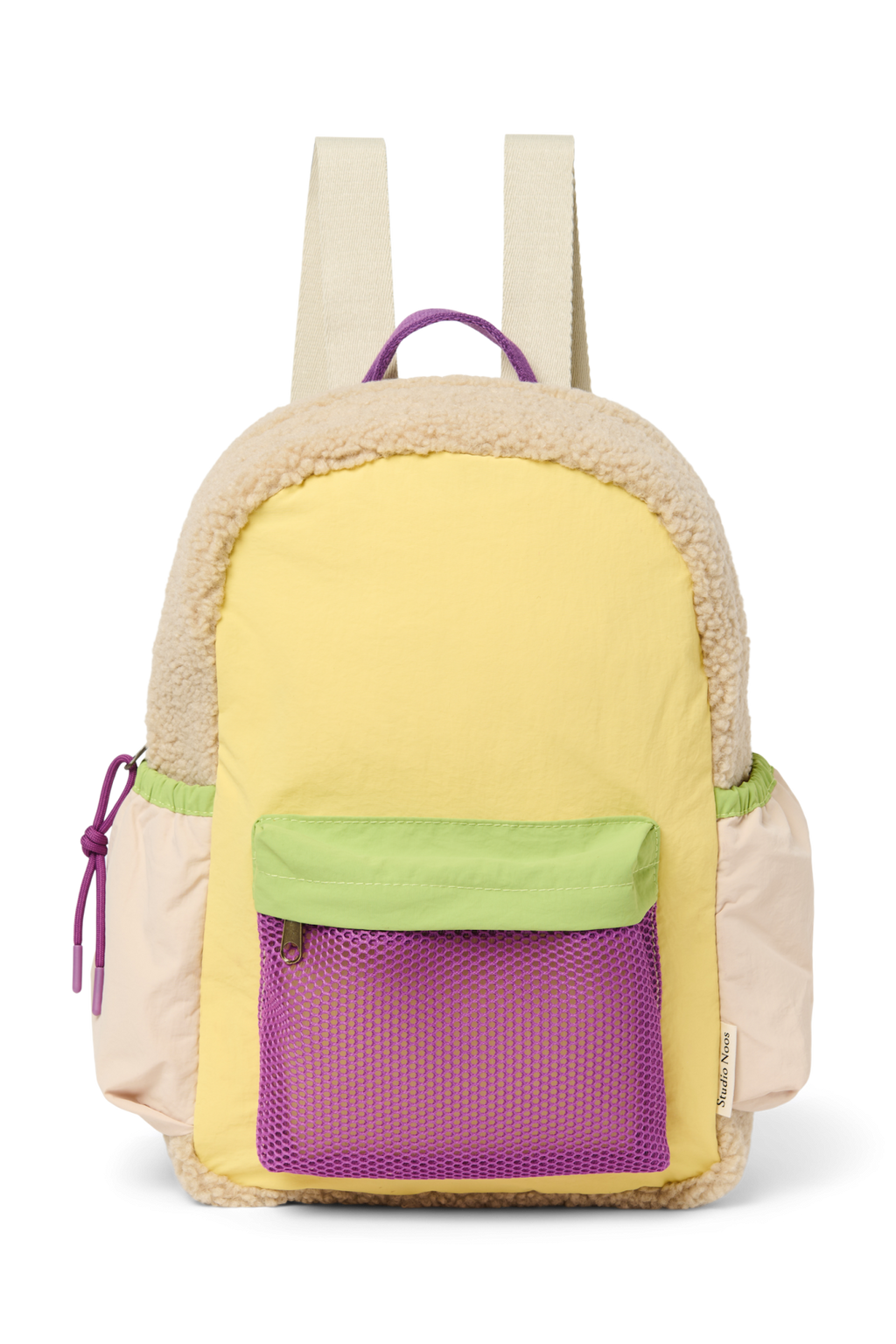 Patchwork Midi Rucksack | Buttergelb