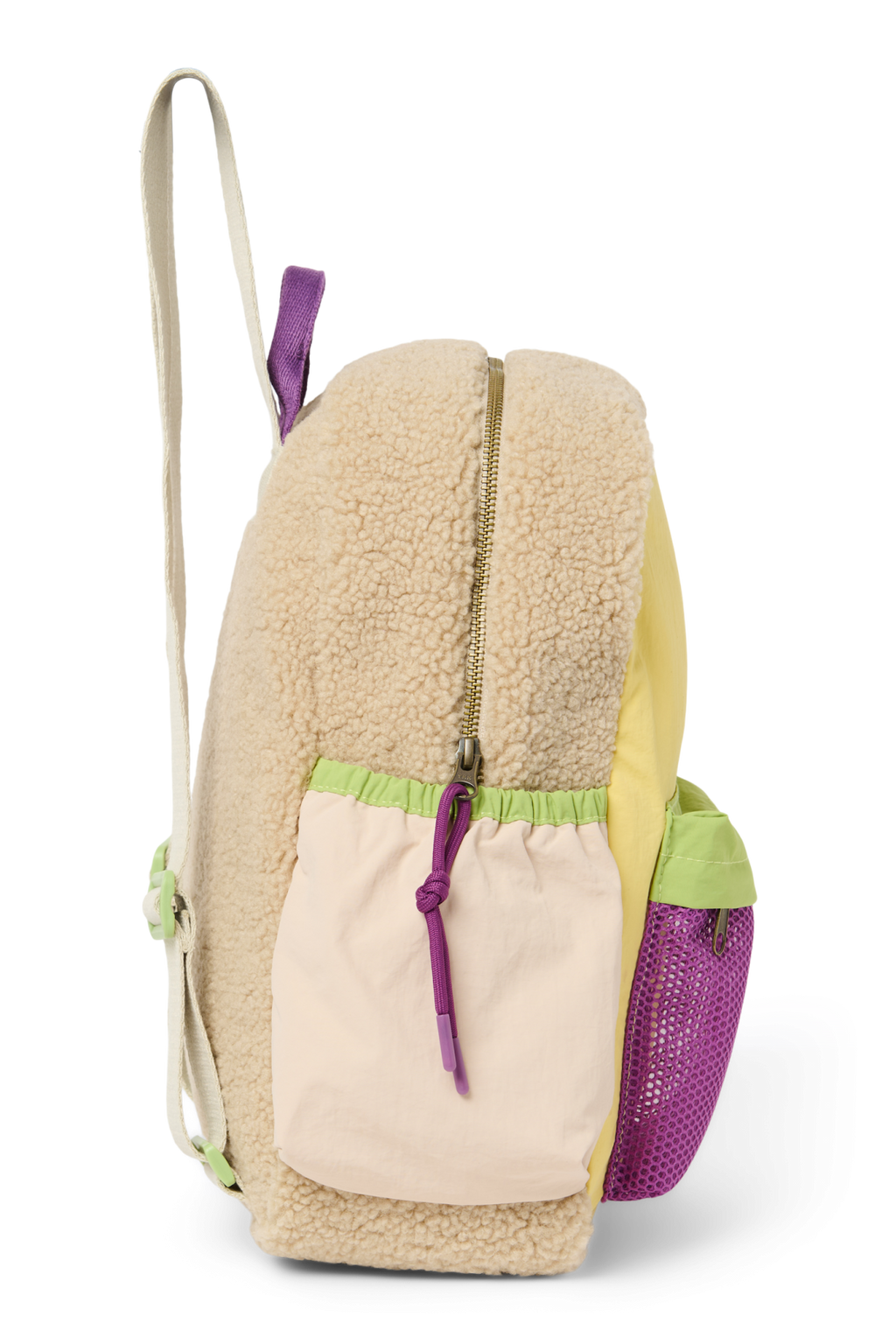 Patchwork Midi Rucksack | Buttergelb