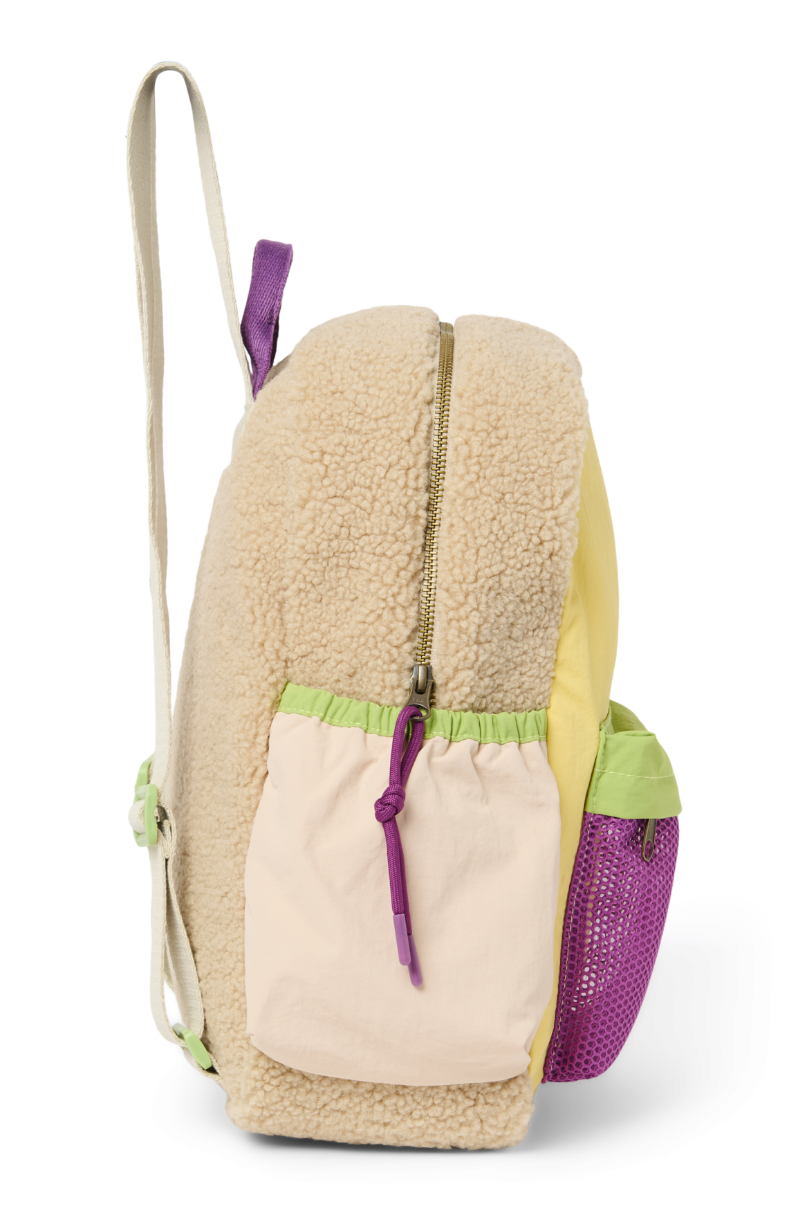 Patchwork Midi Rucksack | Buttergelb
