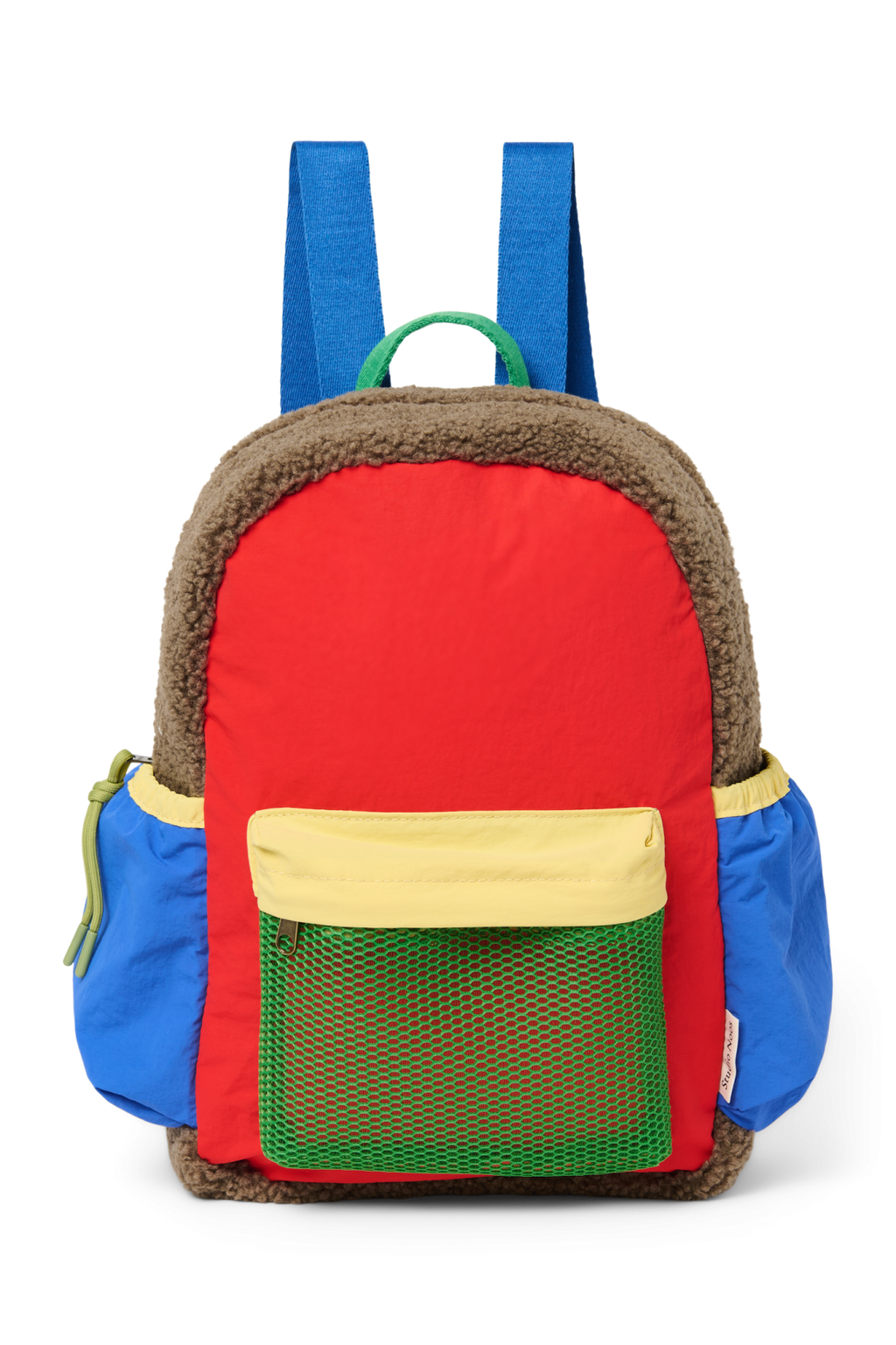 Patchwork-Midi-Rucksack | Feuerrot