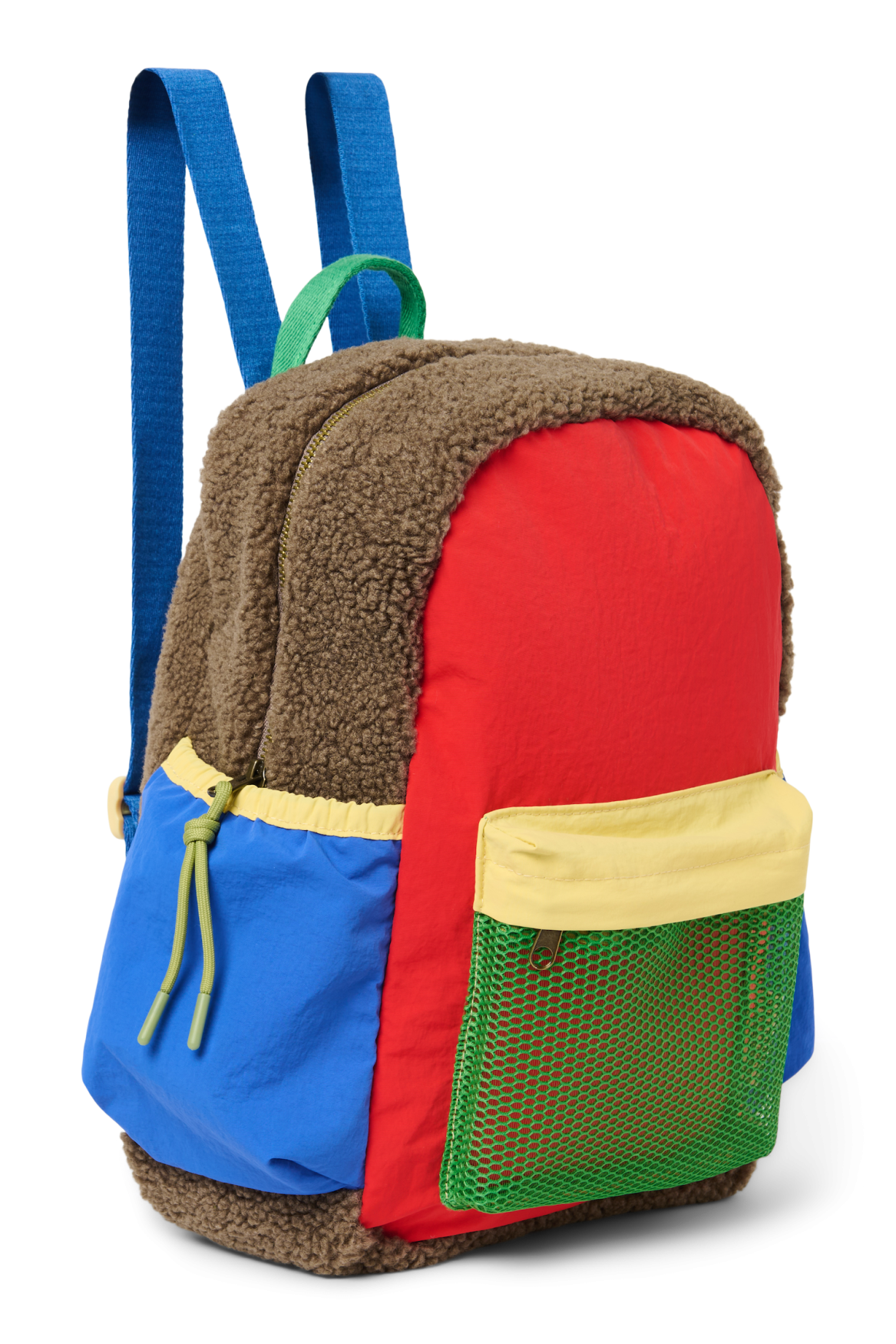 Patchwork-Midi-Rucksack | Feuerrot