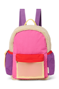 Patchwork Midi-Rucksack | Hellrosa