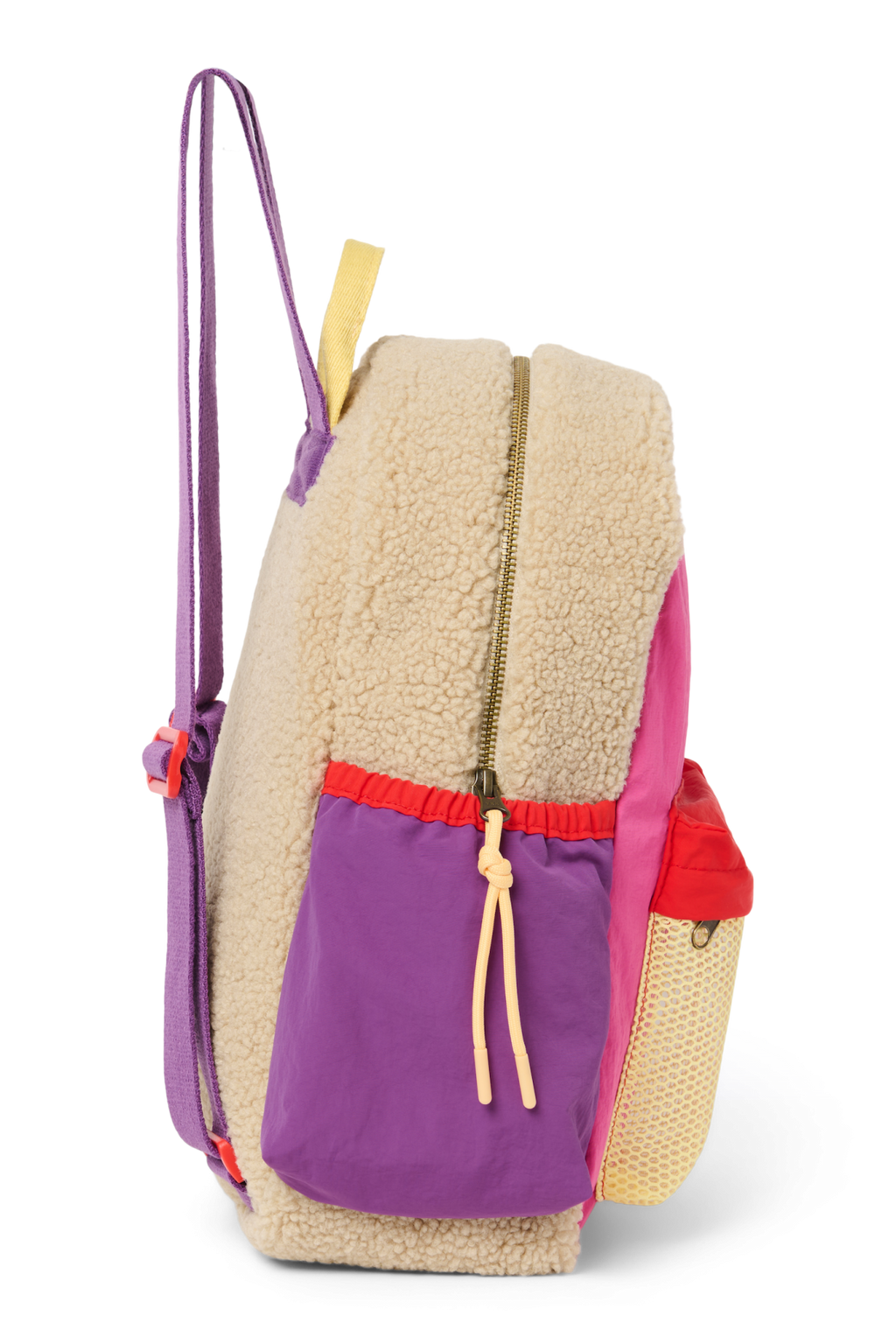 Patchwork Midi-Rucksack | Hellrosa